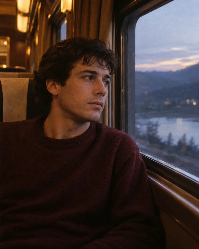 The last train home — 1980s cinematic AI-created scene reference